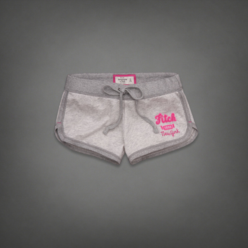 Abercrombie Fitch Mujeres Dobladillo Curvo Tejer Patalón Corto AF8349